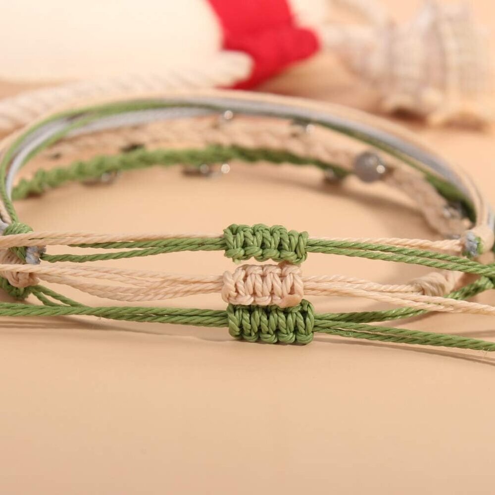 String Ankle Bracelets Waterproof Rope Anklets Br… - image 6